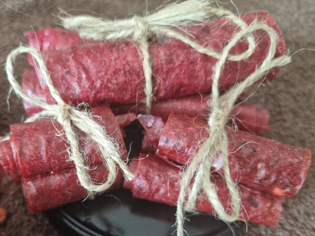 Rhubarb Leathers